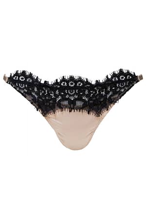 T-String Milady coffee-black front